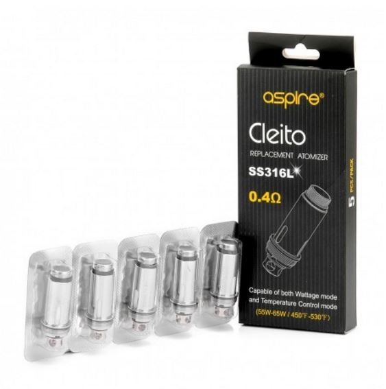 Pack de 5 résistances Cleito Aspire