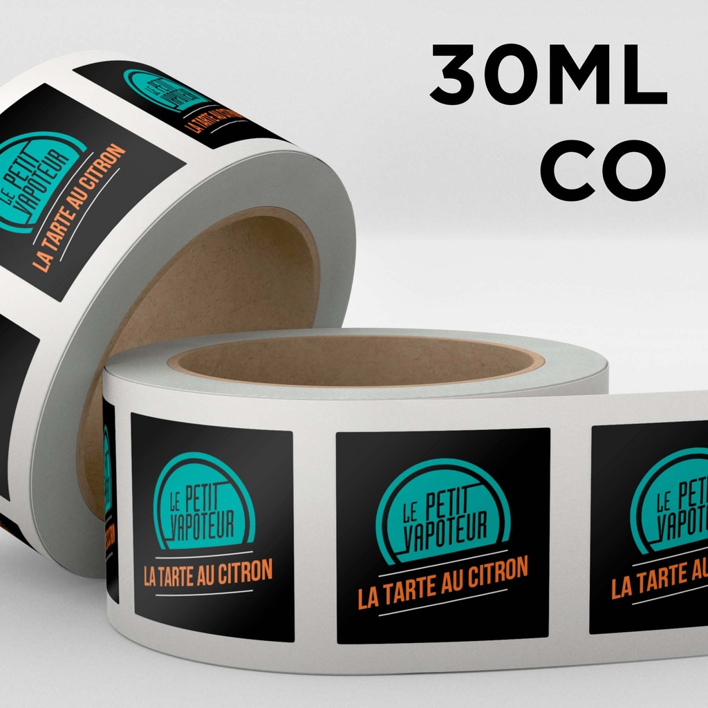 Étiquette LPV Concentrés 30ml