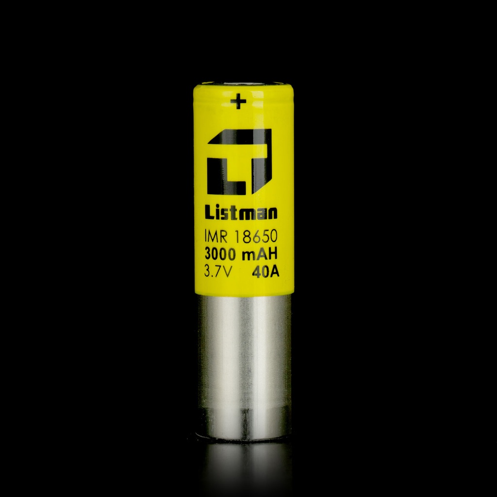 Accu Listman 18650 3000mAh 40A