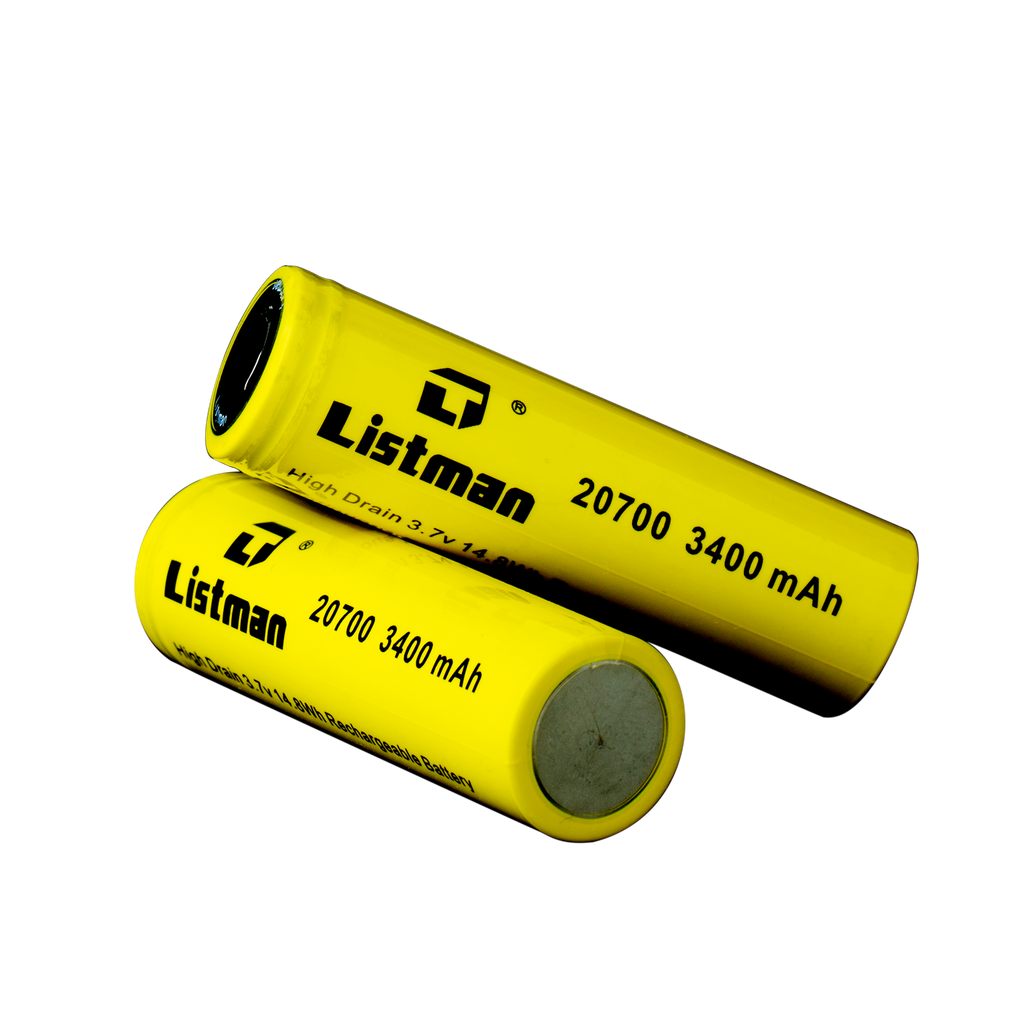 Accu Listman 20700 3400mAh 40A