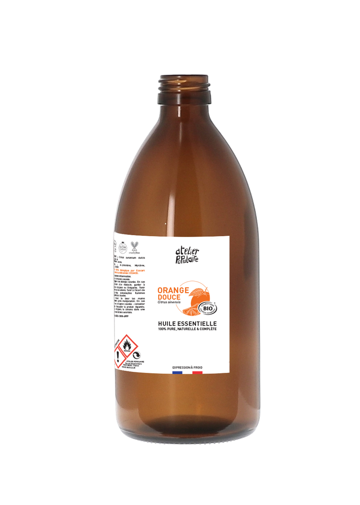 Bouteille 500mL verre ambré