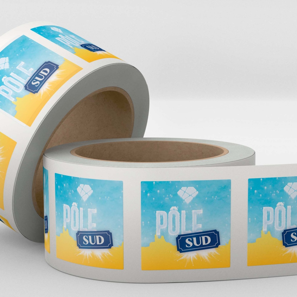 Étiquette Pôle Sud