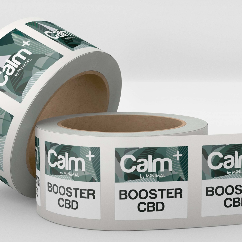 Étiquette Booster Calm+