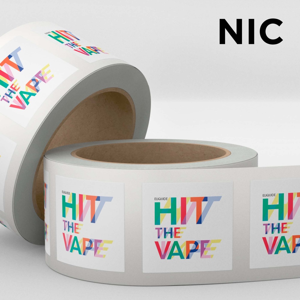 Étiquette Hit The Vape