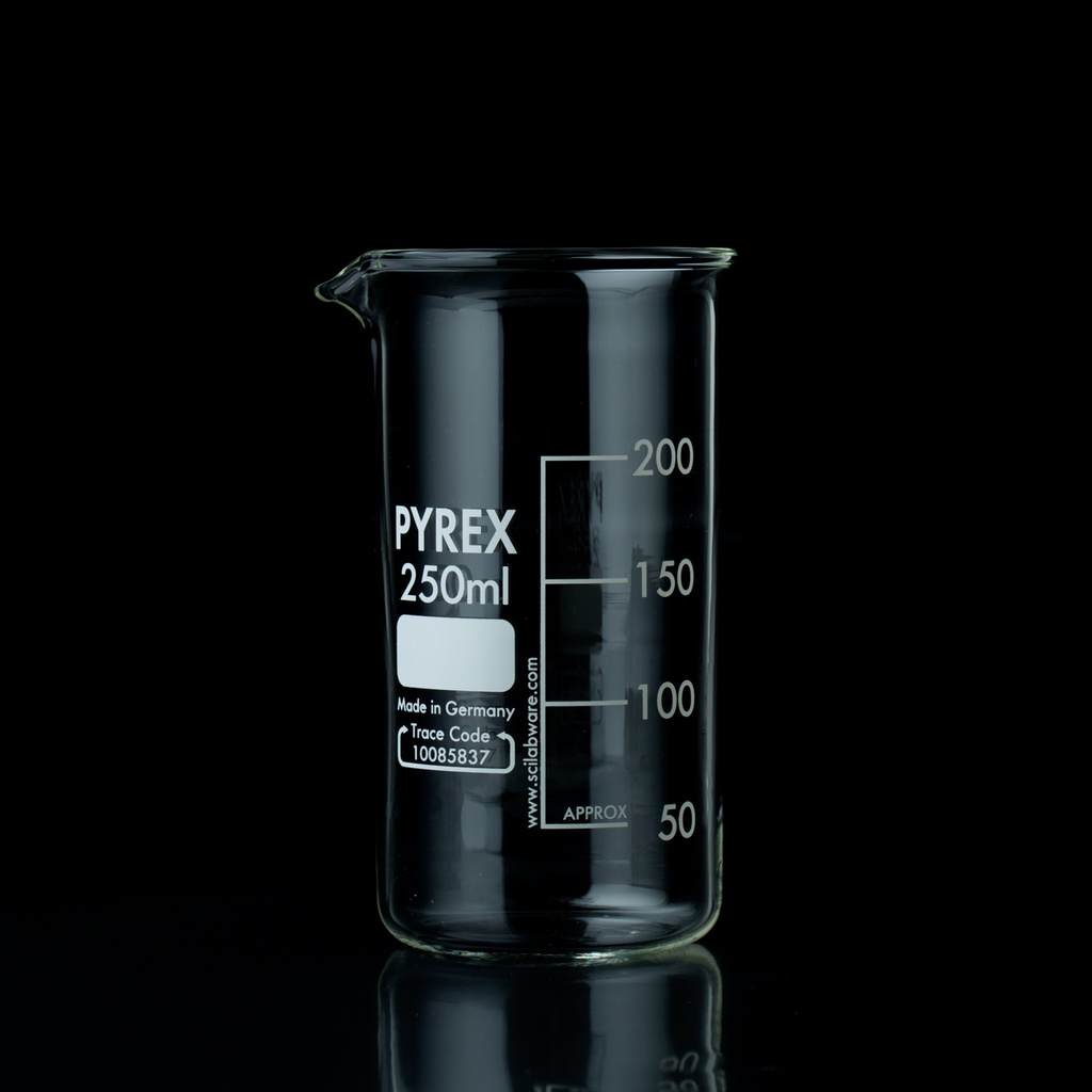 Bécher forme haute 250ml Pyrex