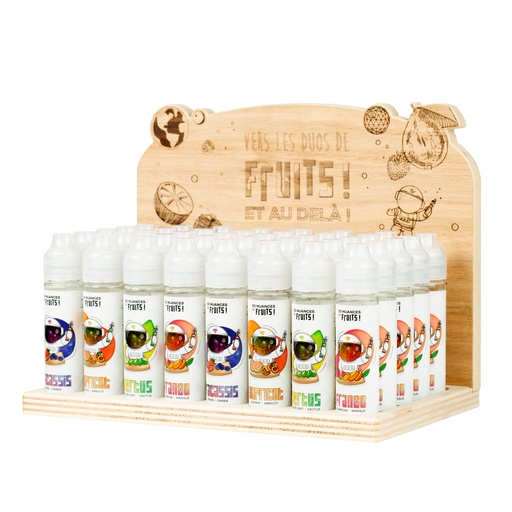 PLV bois 50 Nuances de Fruits