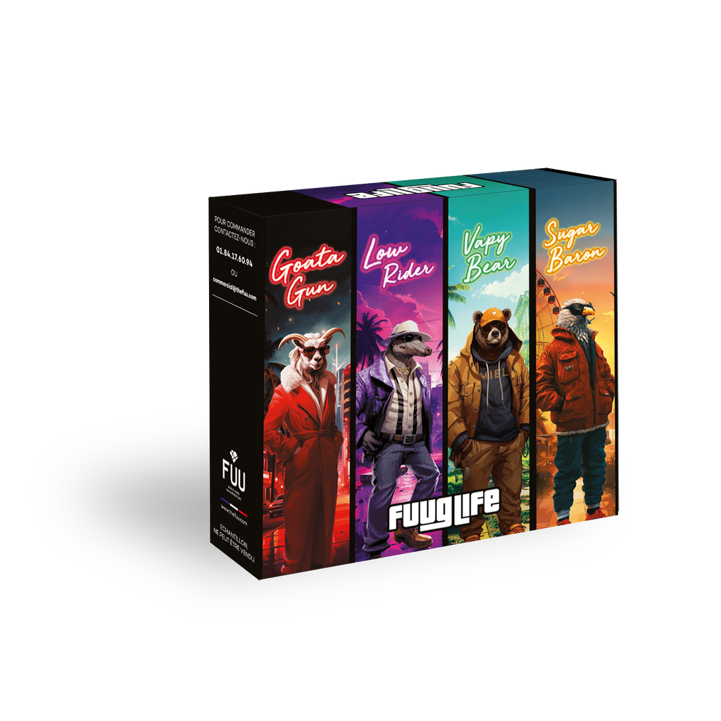 Fuug Life V2 | Echantillon 10ml (boite de 4)