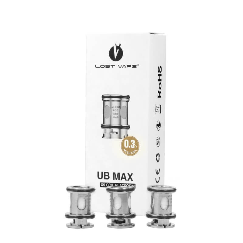 Résistances UB Max V2 (3pcs) | Lost Vape