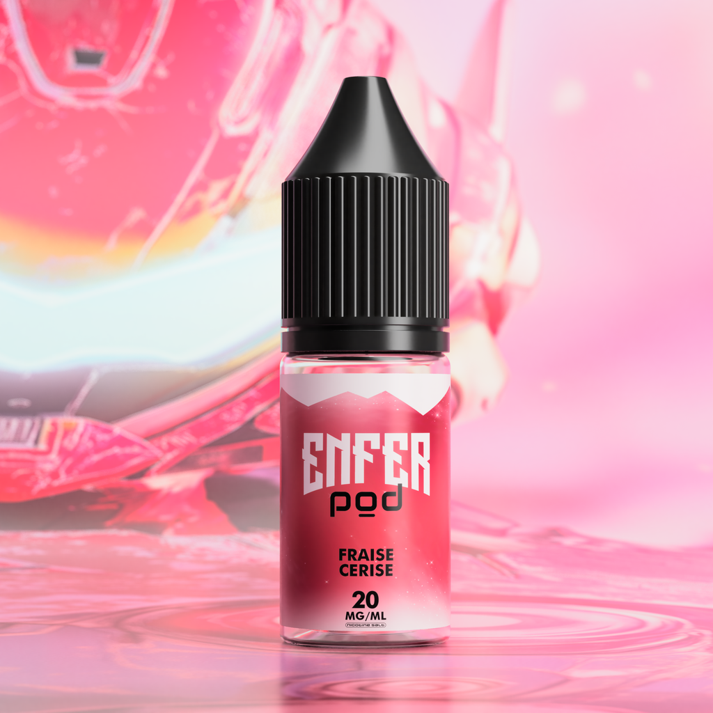 FPS - E-liquide - ENFER Pod Fraise Cerise (20mg/mL - 10mL)