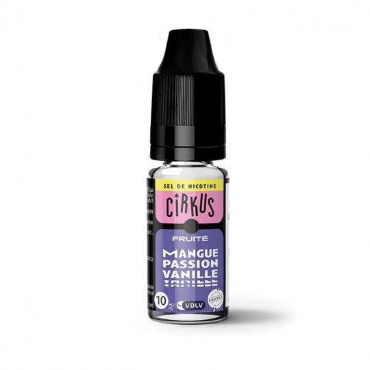 Mangue Passion Vanille aux sels de nicotine | Cirkus | VDLV  