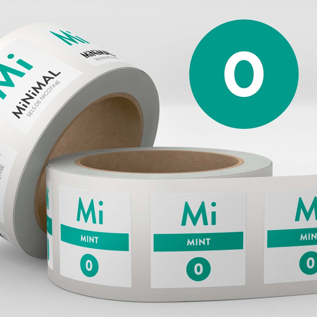 Étiquette Minimal 30ml