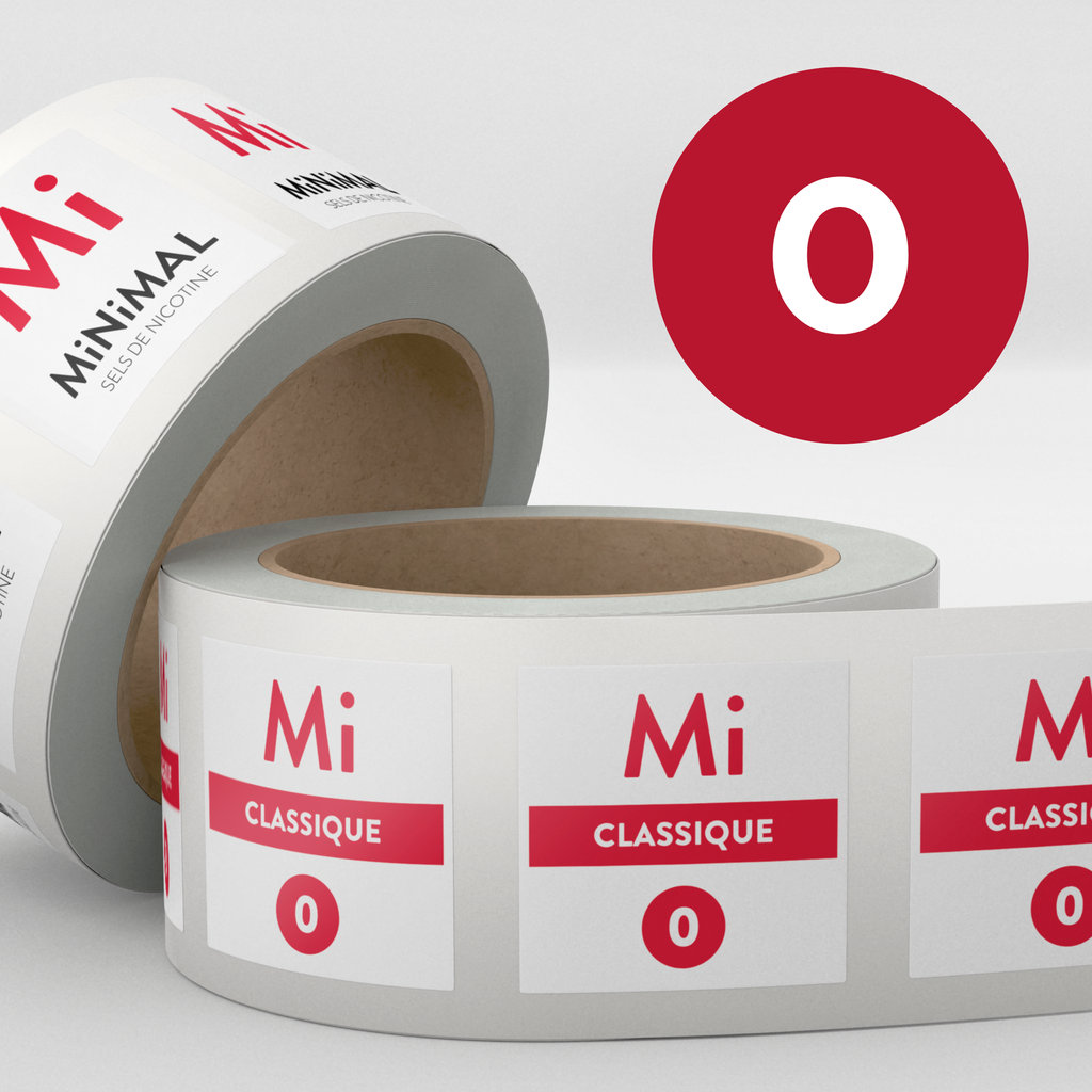 Étiquette Minimal - 10ml