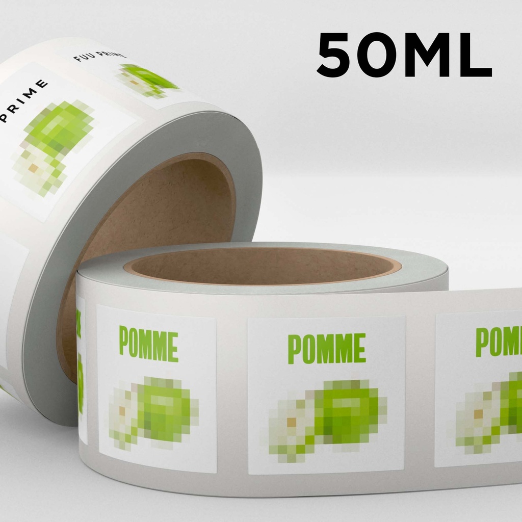 Étiquette FUU PRIME 50ml