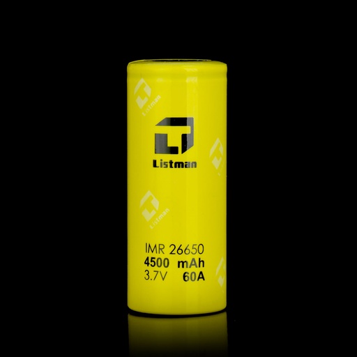 [LST26650450060] Accu Listman 26650 4500mAh 60A