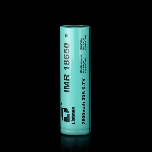 [LST18650280030] Accu Listman 18650 2800mAh 30A