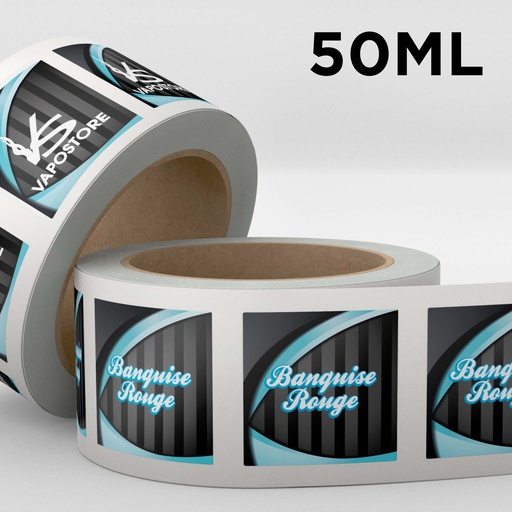 [DEFAULT1036] Étiquette Vapostore 50ml