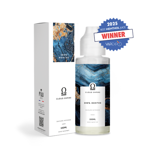 [CLDE200M100ML] Cloud Empire 100ml | 200% Menthe