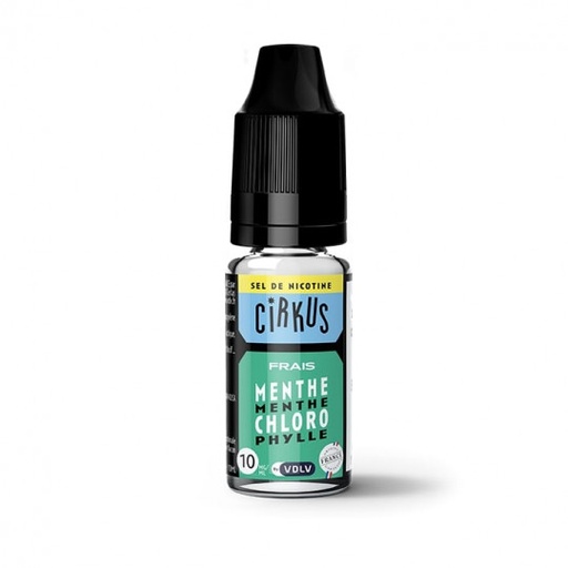 Menthe Chlorophylle aux sels de nicotine | Cirkus | VDLV