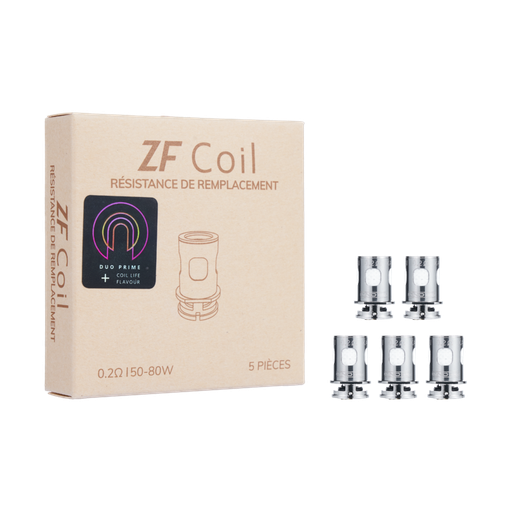 [ZFcoils-0.20] Pack de 5 résistances ZF Coils | Innokin - Intensité résistance : 0.2 ohm