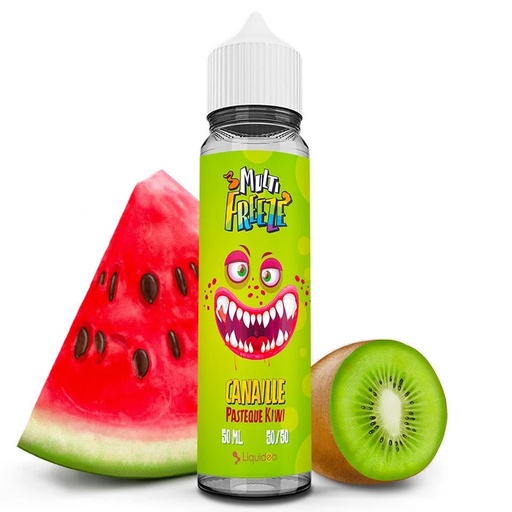 Canaille Pastèque Kiwi 0mg 50ml | Liquideo Multifreeze