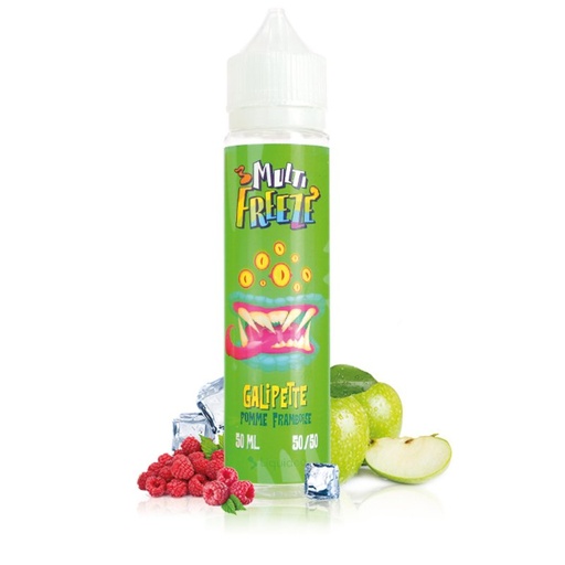 Galipette Pomme Framboise 0mg 50ml | Liquideo Multifreeze 