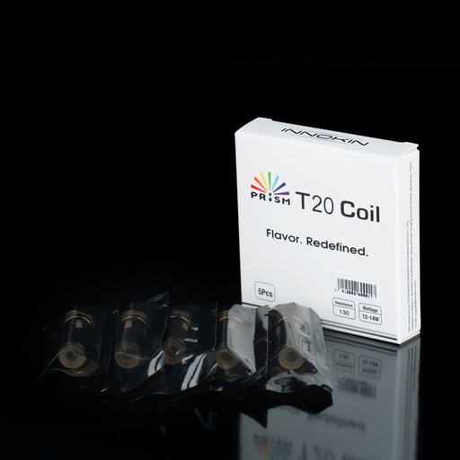 [INKRENT20] Pack de 5 résistances Prism Endura T20 Innokin