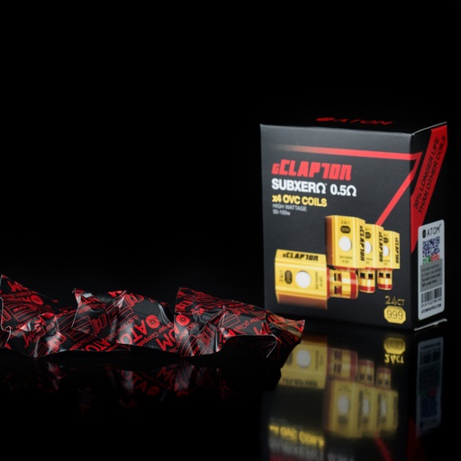 [DEFAULT1714] Pack de 4 résistances gCLAPTON ATOM Vapes